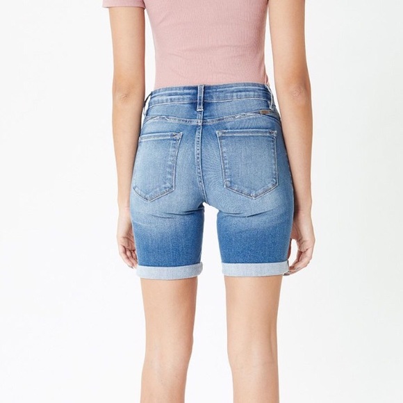 Mid Rise Bermuda Shorts - Picture 4 of 6